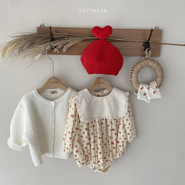 OOTT BEBE - Korean Children Fashion - #Kfashion4kids - Square Shirring Bodysuit - 10