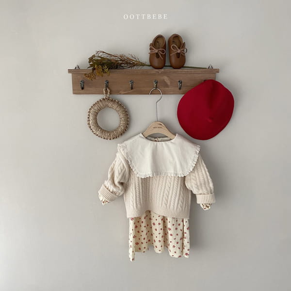 OOTT BEBE - Korean Children Fashion - #Kfashion4kids - Square Collar One-piece - 6
