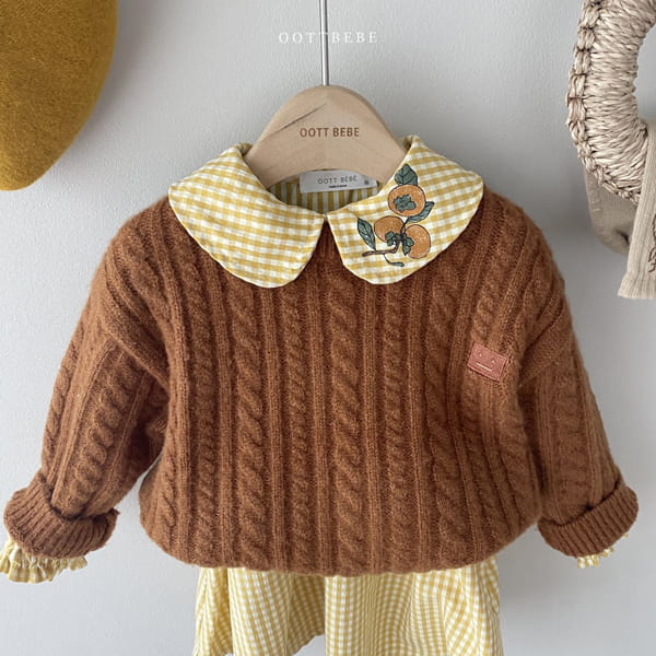 OOTT BEBE - Korean Children Fashion - #Kfashion4kids - Autumn Check One-piece - 11