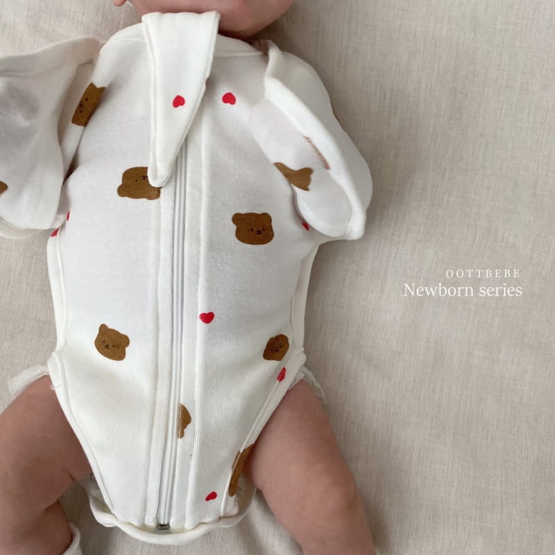OOTT BEBE - Korean Children Fashion - #Kfashion4kids - Gomtori Cover Bodysuit - 10