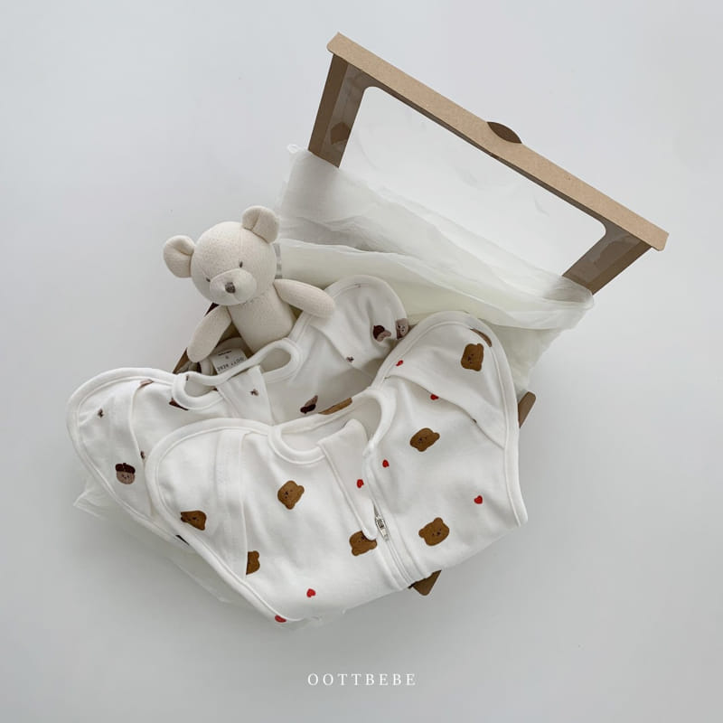 OOTT BEBE - Korean Children Fashion - #Kfashion4kids - Gomtori Cover Bodysuit - 4