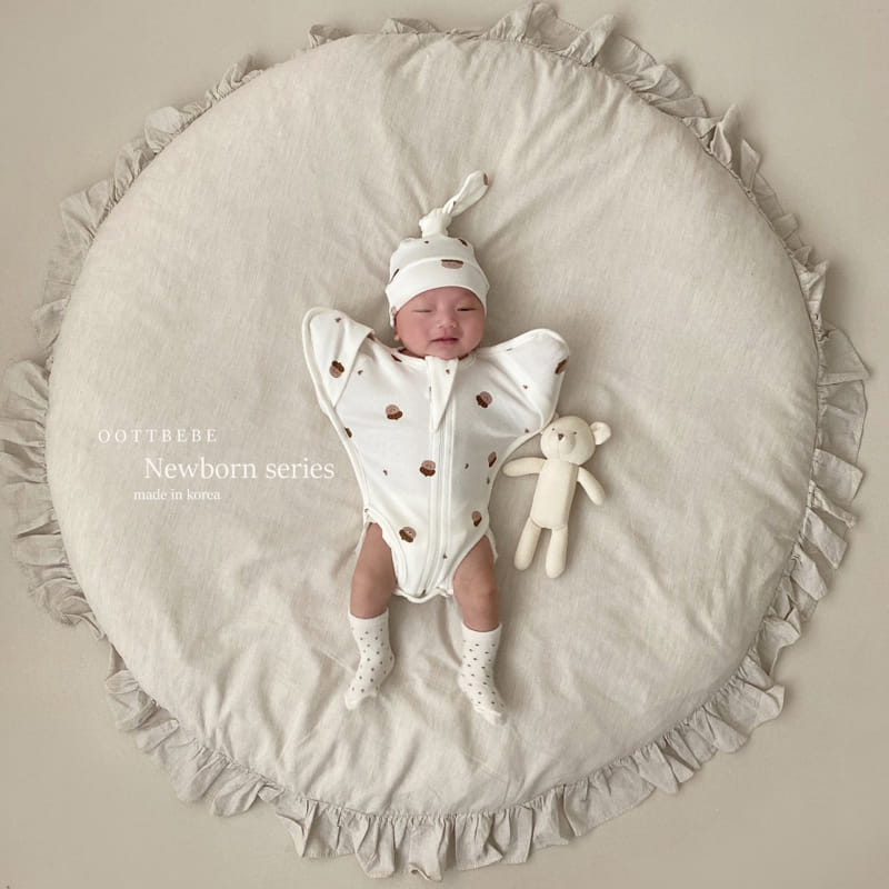 OOTT BEBE - Korean Children Fashion - #Kfashion4kids - Gomtori Cover Bodysuit - 5