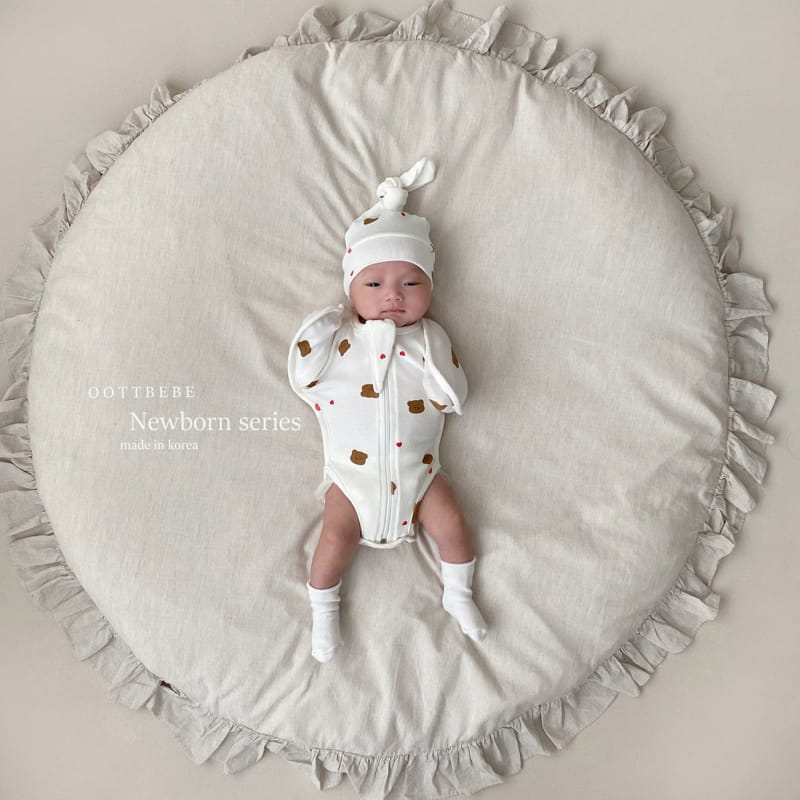OOTT BEBE - Korean Children Fashion - #Kfashion4kids - Gomtori Cover Bodysuit - 6