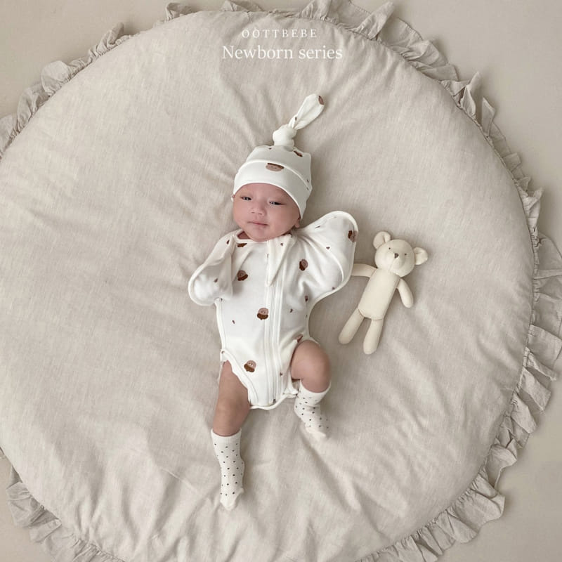 OOTT BEBE - Korean Children Fashion - #Kfashion4kids - Gomtori Cover Bodysuit - 7