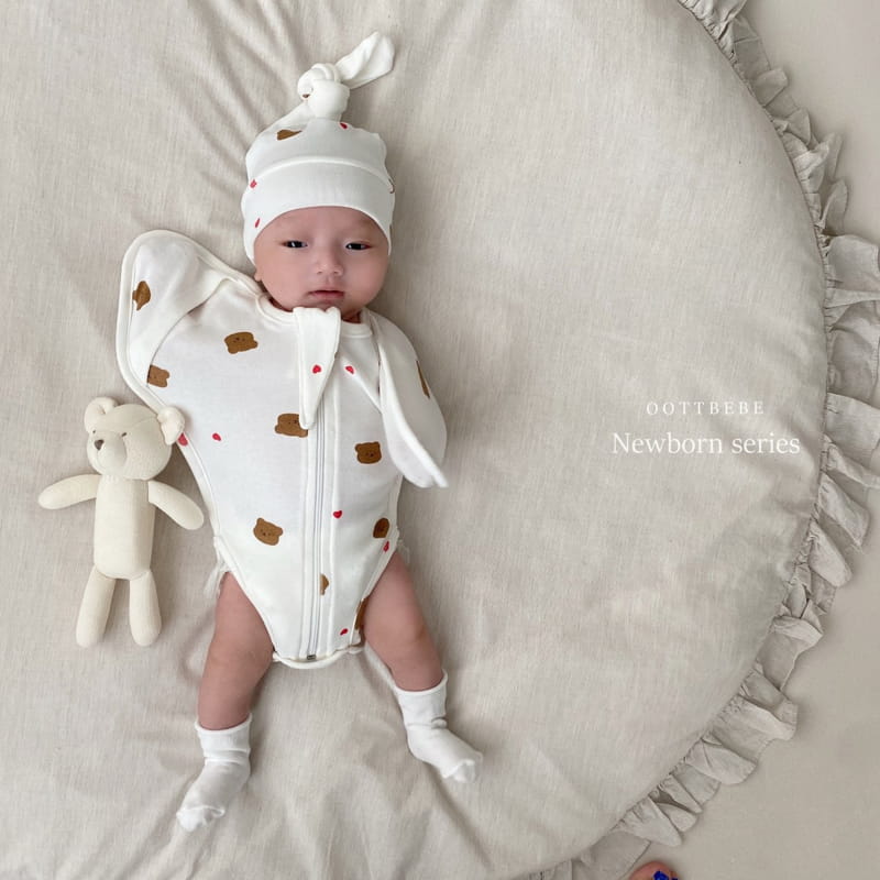 OOTT BEBE - Korean Children Fashion - #Kfashion4kids - Gomtori Cover Bodysuit - 8
