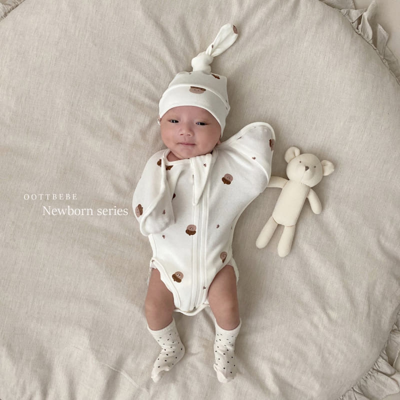 OOTT BEBE - Korean Children Fashion - #Kfashion4kids - Gomtori Cover Bodysuit - 9