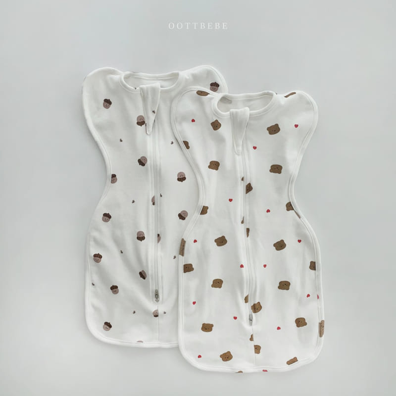 OOTT BEBE - Korean Children Fashion - #Kfashion4kids - Gomtori Sleep Bodysuit
