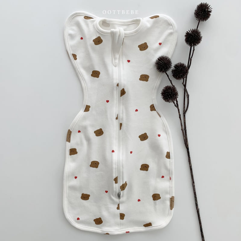 OOTT BEBE - Korean Children Fashion - #Kfashion4kids - Gomtori Sleep Bodysuit - 3