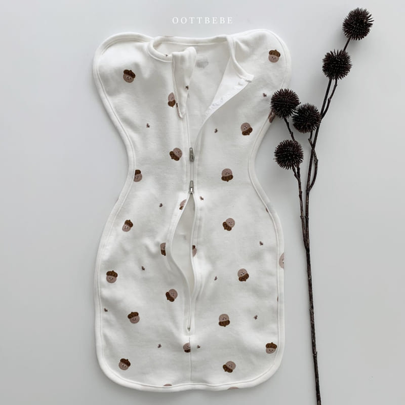 OOTT BEBE - Korean Children Fashion - #Kfashion4kids - Gomtori Sleep Bodysuit - 4