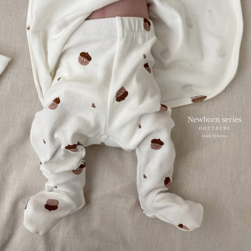 OOTT BEBE - Korean Children Fashion - #Kfashion4kids - Gomtori Foot Leggings - 10