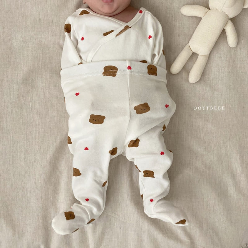 OOTT BEBE - Korean Children Fashion - #Kfashion4kids - Gomtori Foot Leggings - 12