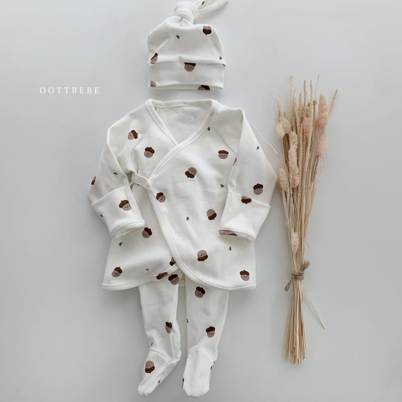 OOTT BEBE - Korean Children Fashion - #Kfashion4kids - Gomtori Foot Leggings - 3
