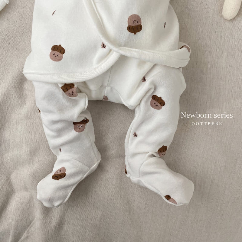 OOTT BEBE - Korean Children Fashion - #Kfashion4kids - Gomtori Foot Leggings - 9
