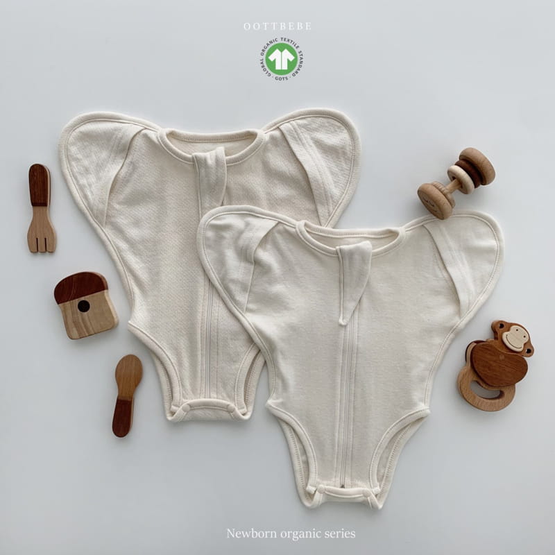 OOTT BEBE - Korean Children Fashion - #Kfashion4kids - Organic Cover Bodysuit - 2