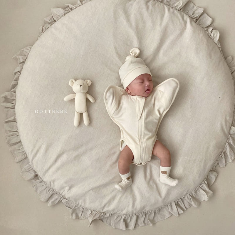 OOTT BEBE - Korean Children Fashion - #Kfashion4kids - Organic Cover Bodysuit - 4