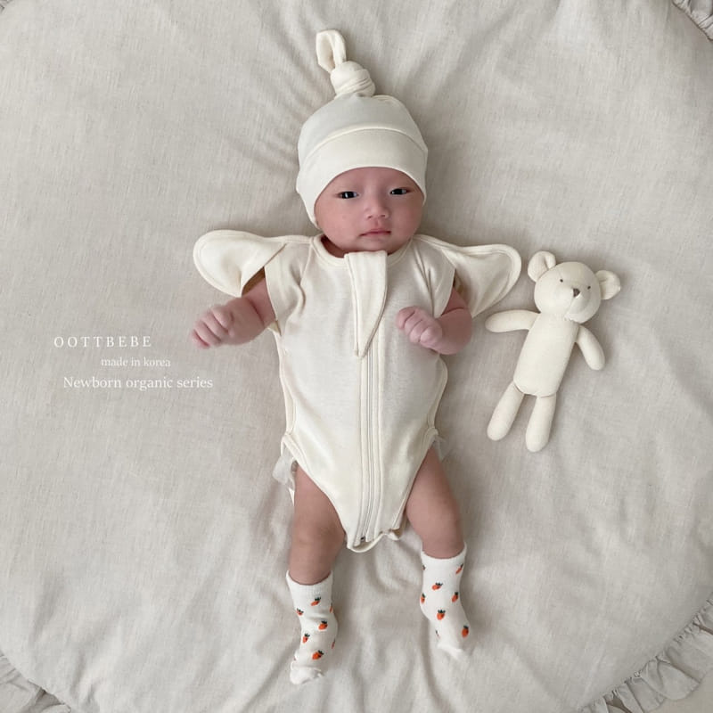 OOTT BEBE - Korean Children Fashion - #Kfashion4kids - Organic Cover Bodysuit - 5