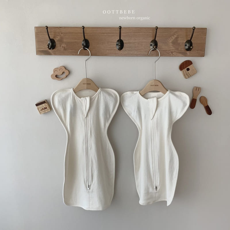 OOTT BEBE - Korean Children Fashion - #Kfashion4kids - Organic Butterfly Sleep Bodysuit