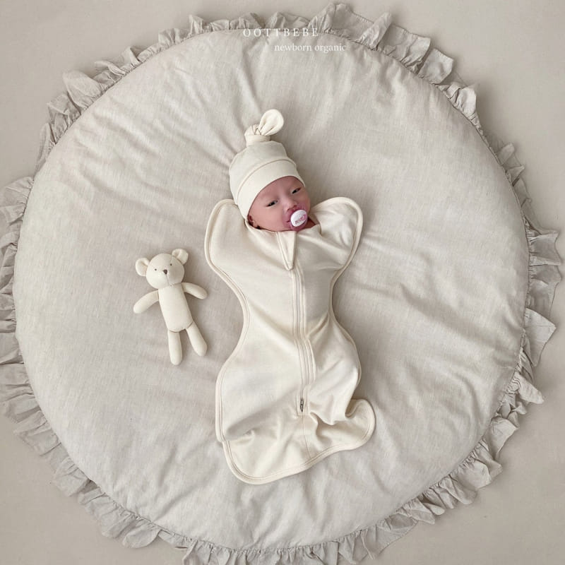 OOTT BEBE - Korean Children Fashion - #Kfashion4kids - Organic Butterfly Sleep Bodysuit - 12