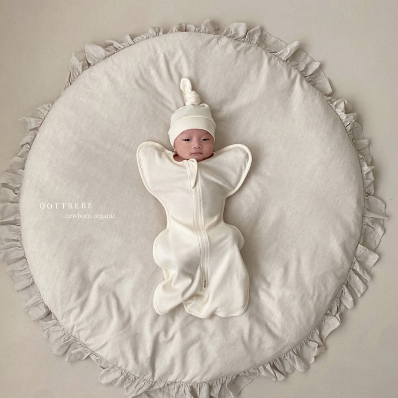 OOTT BEBE - Korean Children Fashion - #Kfashion4kids - Organic Butterfly Sleep Bodysuit - 2