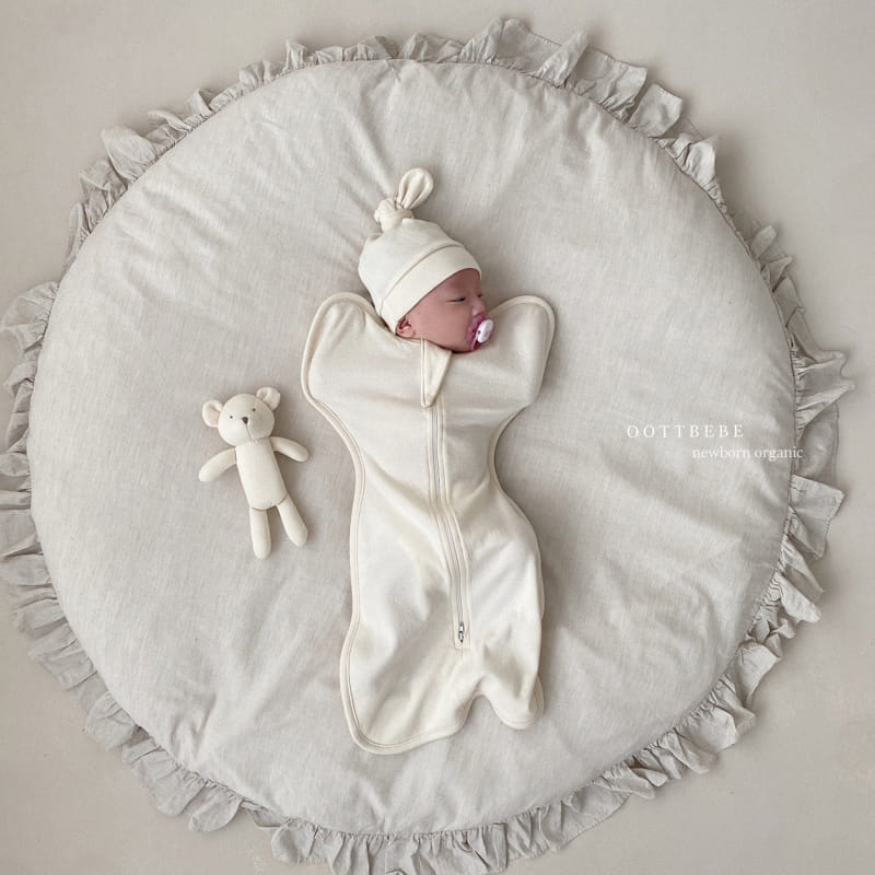 OOTT BEBE - Korean Children Fashion - #Kfashion4kids - Organic Butterfly Sleep Bodysuit - 3