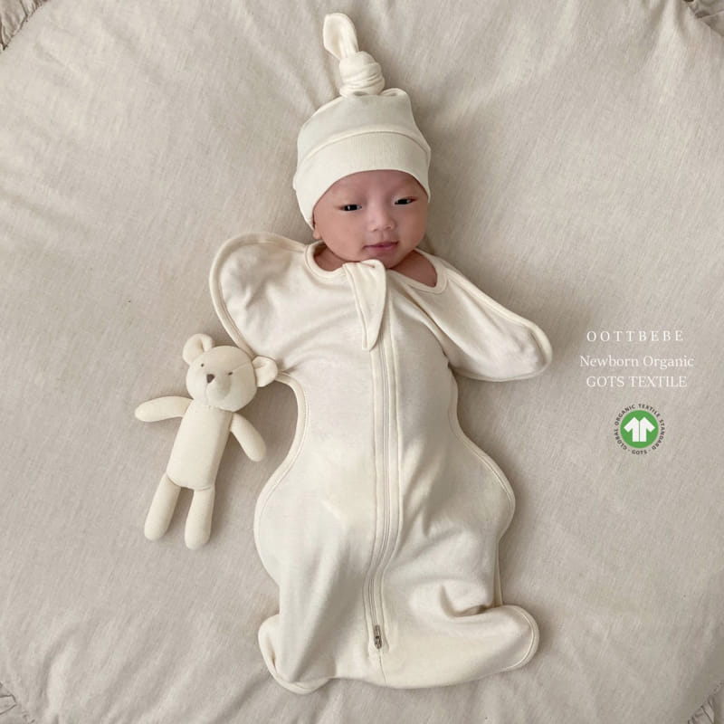 OOTT BEBE - Korean Children Fashion - #Kfashion4kids - Organic Butterfly Sleep Bodysuit - 5