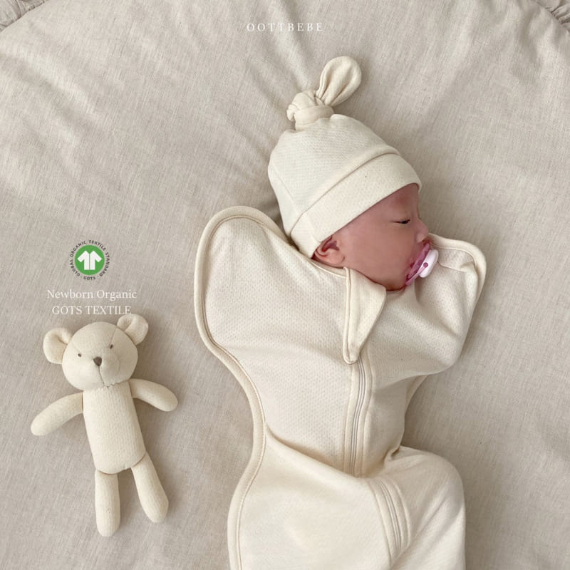 OOTT BEBE - Korean Children Fashion - #Kfashion4kids - Organic Butterfly Sleep Bodysuit - 6