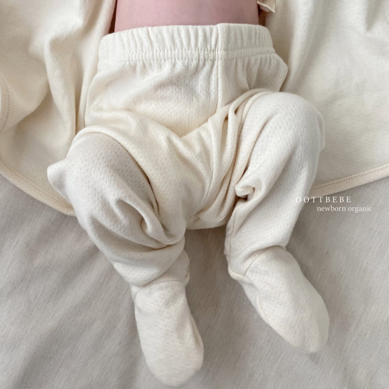 OOTT BEBE - Korean Children Fashion - #Kfashion4kids - Organic Foot Leggings - 5