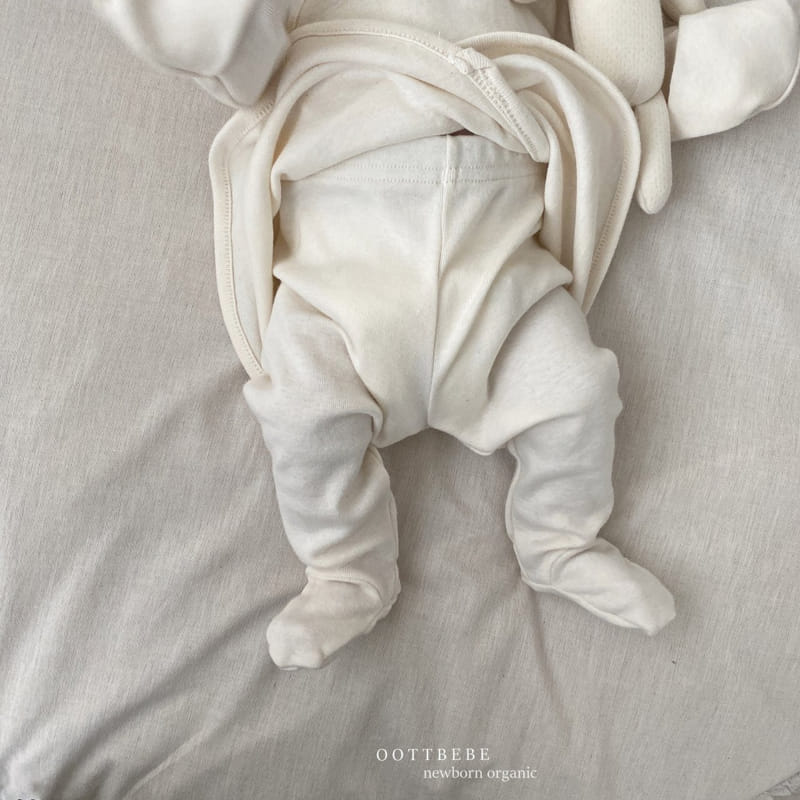 OOTT BEBE - Korean Children Fashion - #Kfashion4kids - Organic Foot Leggings - 7