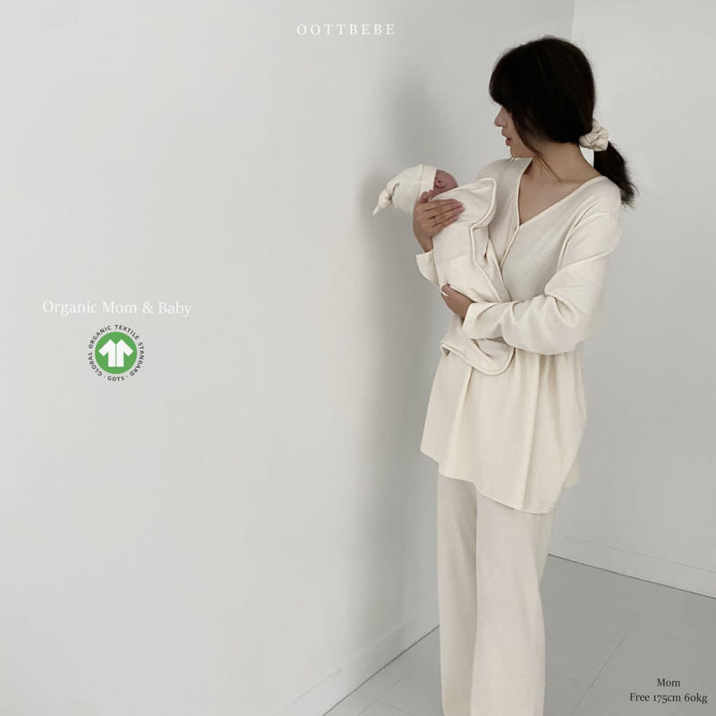 OOTT BEBE - Korean Children Fashion - #Kfashion4kids - Organic Nursing Cotton Easywear - 4