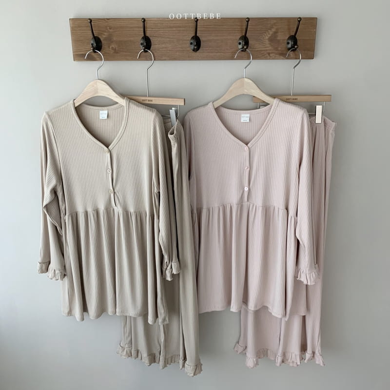 OOTT BEBE - Korean Children Fashion - #Kfashion4kids - Comfortable Nursing Wear Easywear