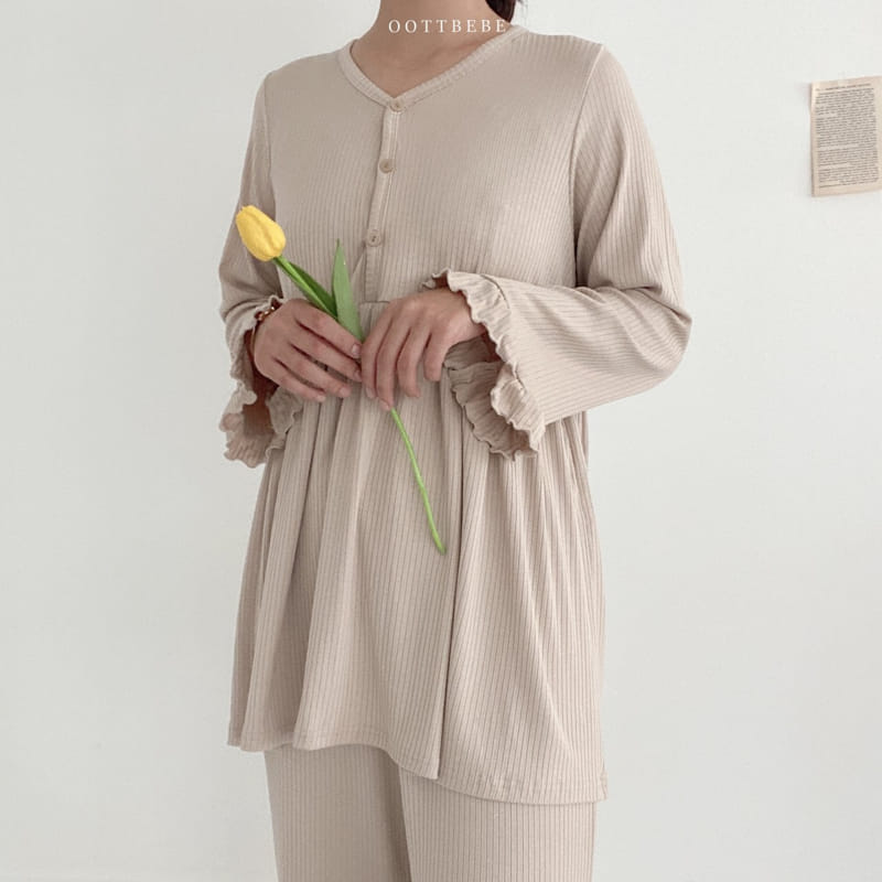 OOTT BEBE - Korean Children Fashion - #Kfashion4kids - Comfortable Nursing Wear Easywear - 6