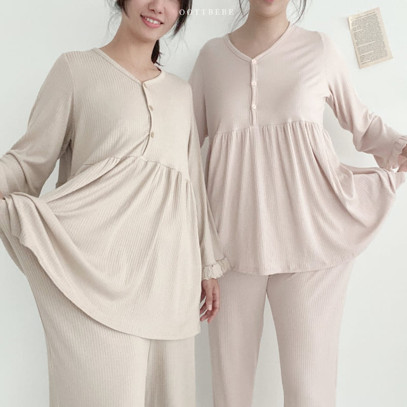 OOTT BEBE - Korean Children Fashion - #Kfashion4kids - Comfortable Nursing Wear Easywear - 8
