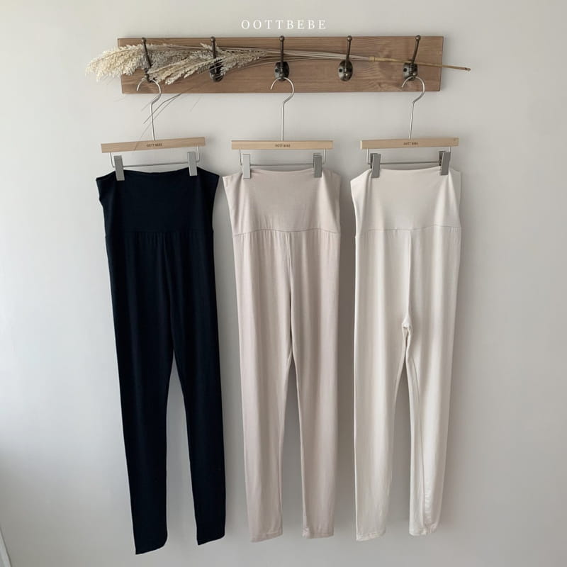 OOTT BEBE - Korean Children Fashion - #Kfashion4kids - Pregnant Leggings - 3