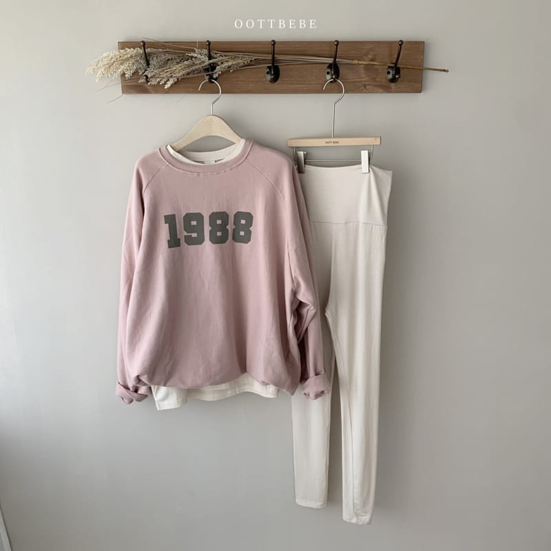 OOTT BEBE - Korean Children Fashion - #Kfashion4kids - Pregnant Leggings - 4