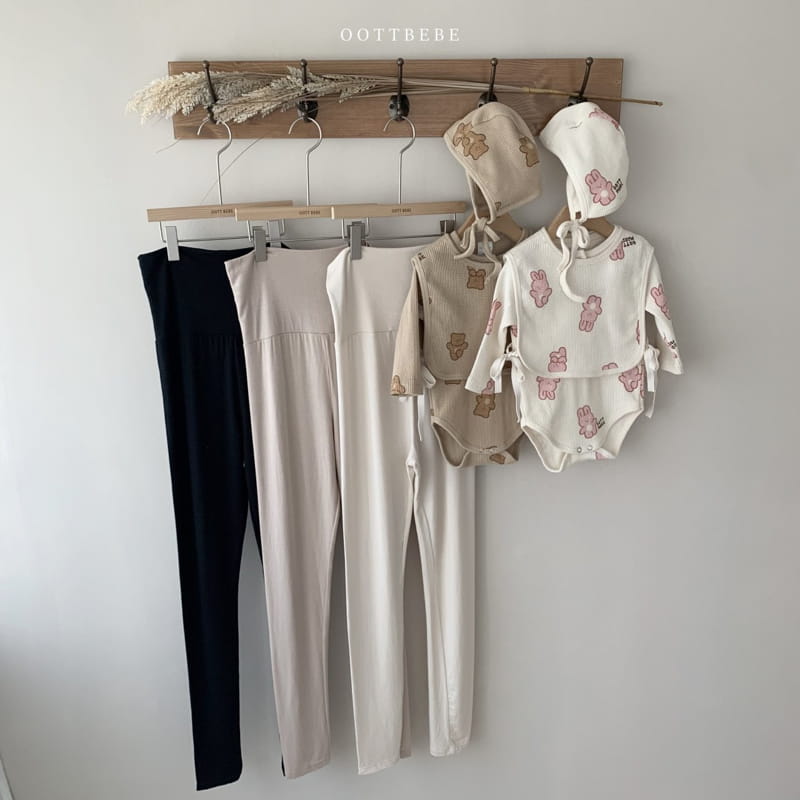 OOTT BEBE - Korean Children Fashion - #Kfashion4kids - Pregnant Leggings - 8