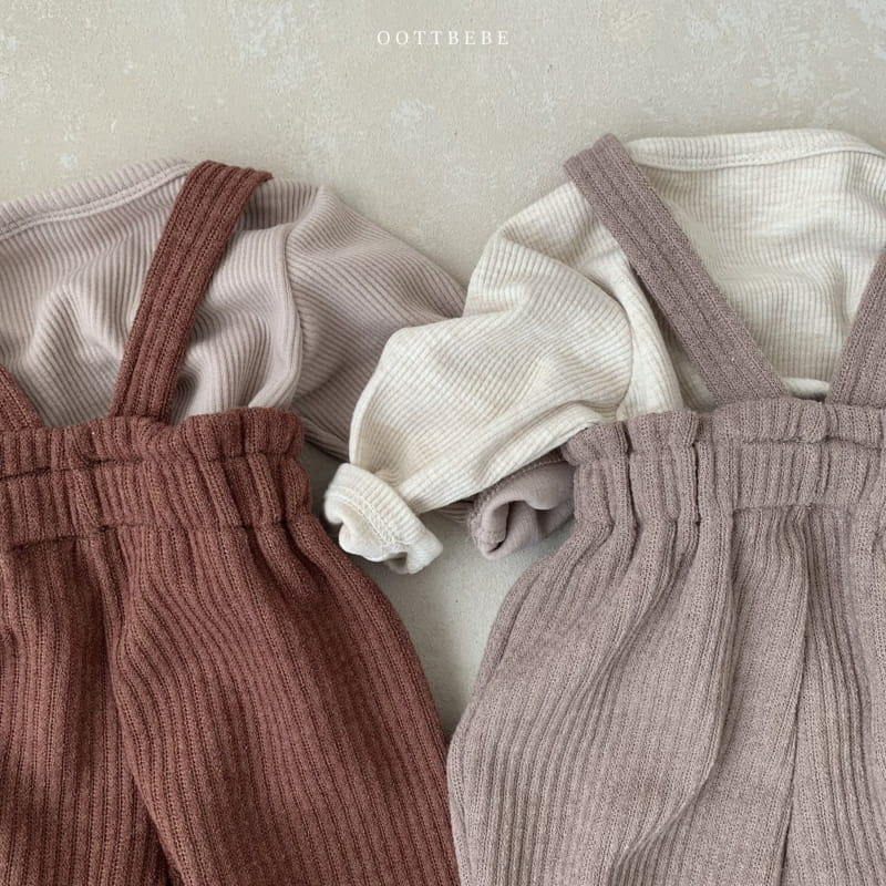 OOTT BEBE - Korean Children Fashion - #Kfashion4kids - Mood Overall Pants - 11