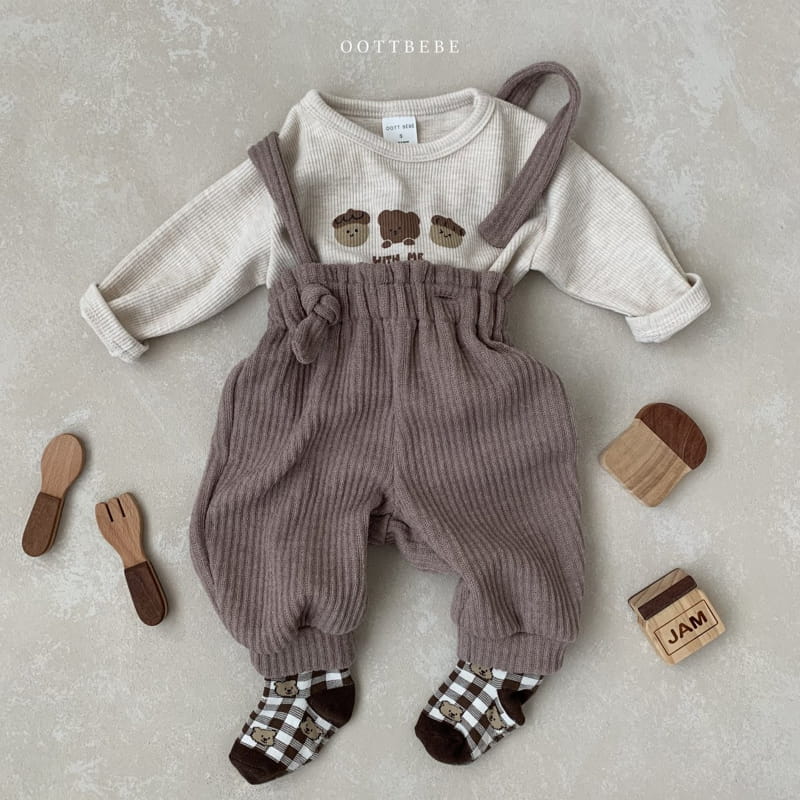 OOTT BEBE - Korean Children Fashion - #Kfashion4kids - Bebe Bamtori Tee - 5