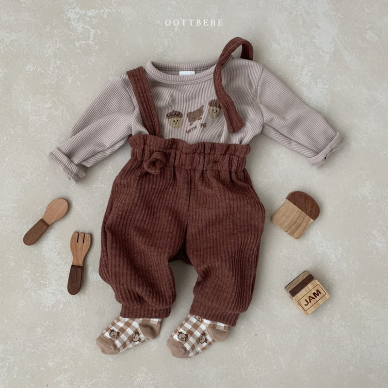 OOTT BEBE - Korean Children Fashion - #Kfashion4kids - Bebe Bamtori Tee - 6