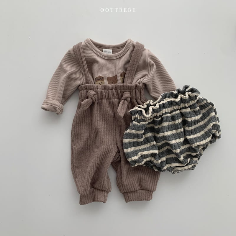 OOTT BEBE - Korean Children Fashion - #Kfashion4kids - Knitting Bloomer  - 3