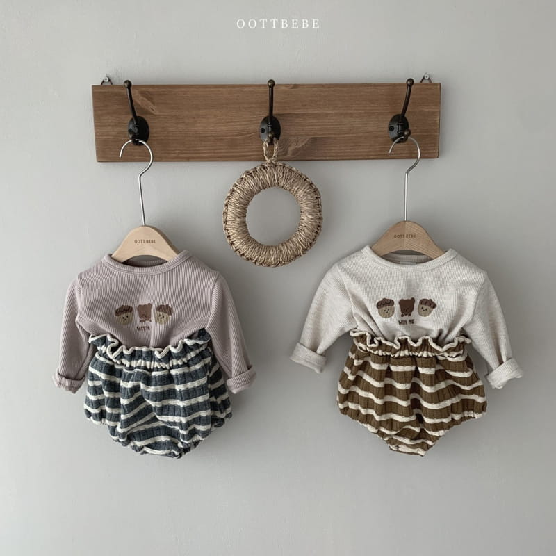 OOTT BEBE - Korean Children Fashion - #Kfashion4kids - Knitting Bloomer  - 5