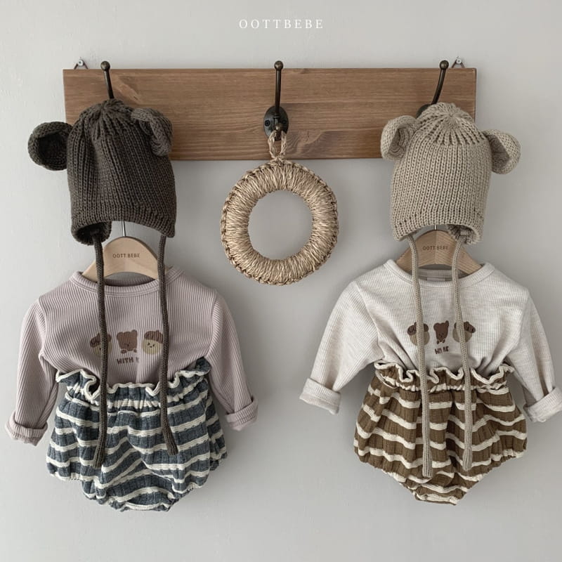 OOTT BEBE - Korean Children Fashion - #Kfashion4kids - Knitting Bloomer  - 6