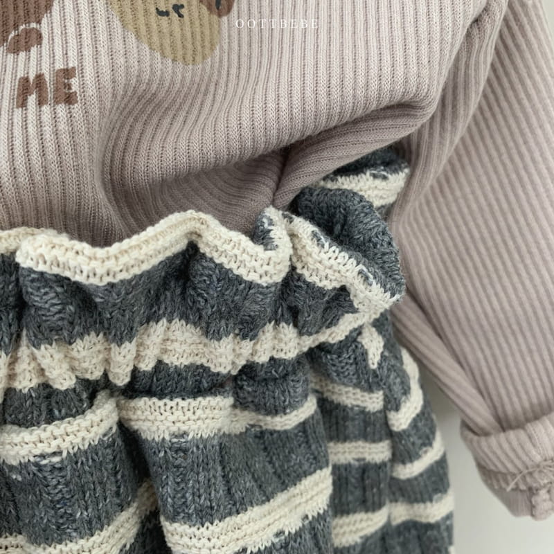 OOTT BEBE - Korean Children Fashion - #Kfashion4kids - Knitting Bloomer  - 9