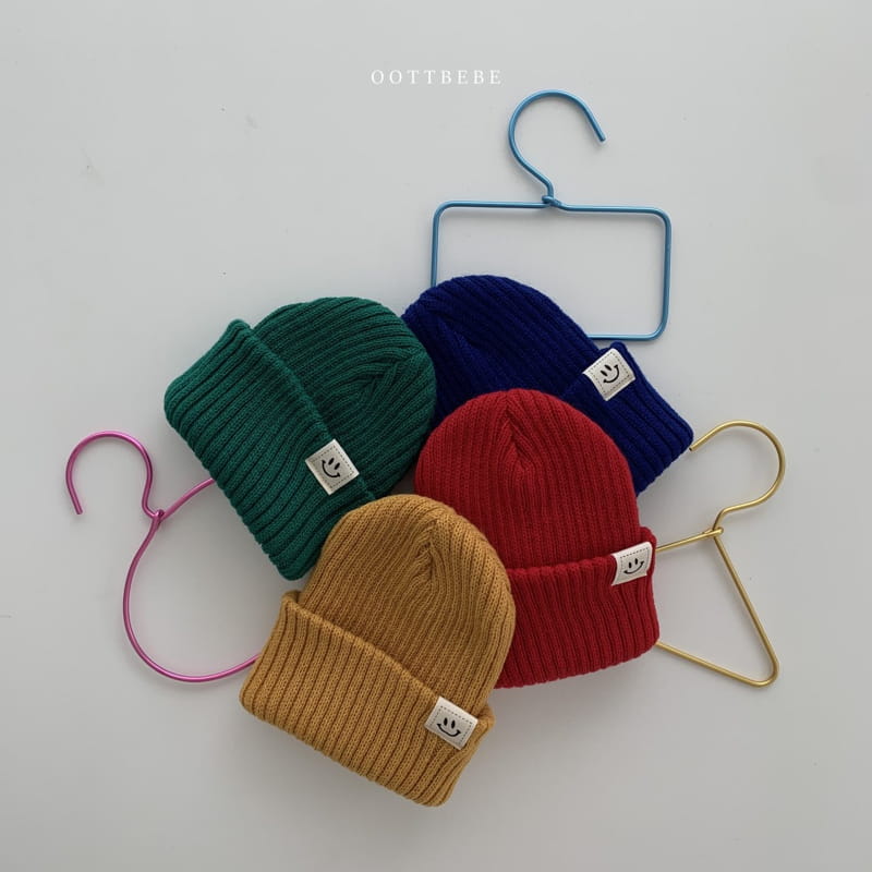 OOTT BEBE - Korean Children Fashion - #Kfashion4kids - Smile Beanie - 2