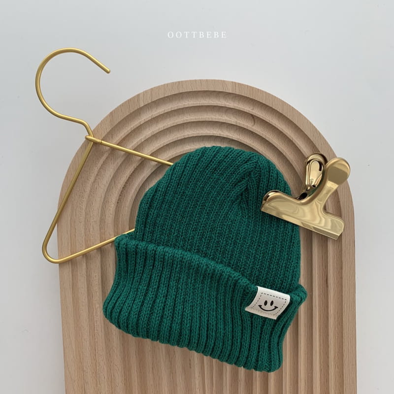 OOTT BEBE - Korean Children Fashion - #Kfashion4kids - Smile Beanie - 3
