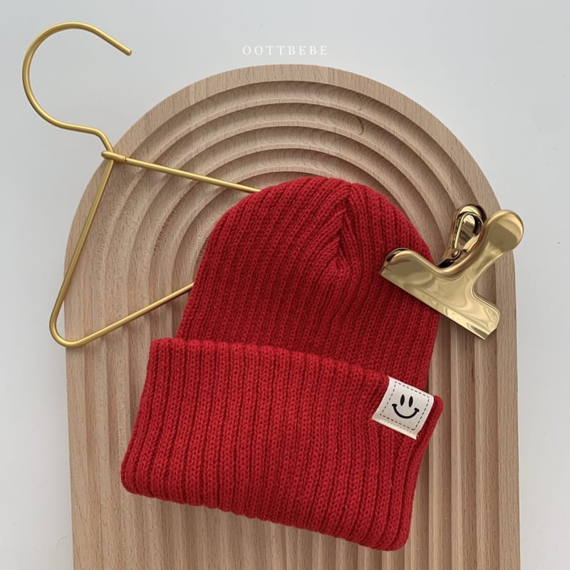 OOTT BEBE - Korean Children Fashion - #Kfashion4kids - Smile Beanie - 6
