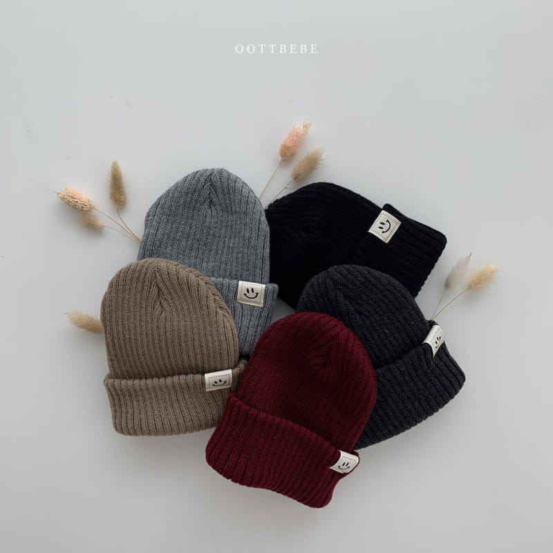 OOTT BEBE - Korean Children Fashion - #Kfashion4kids - Smile Beanie - 7