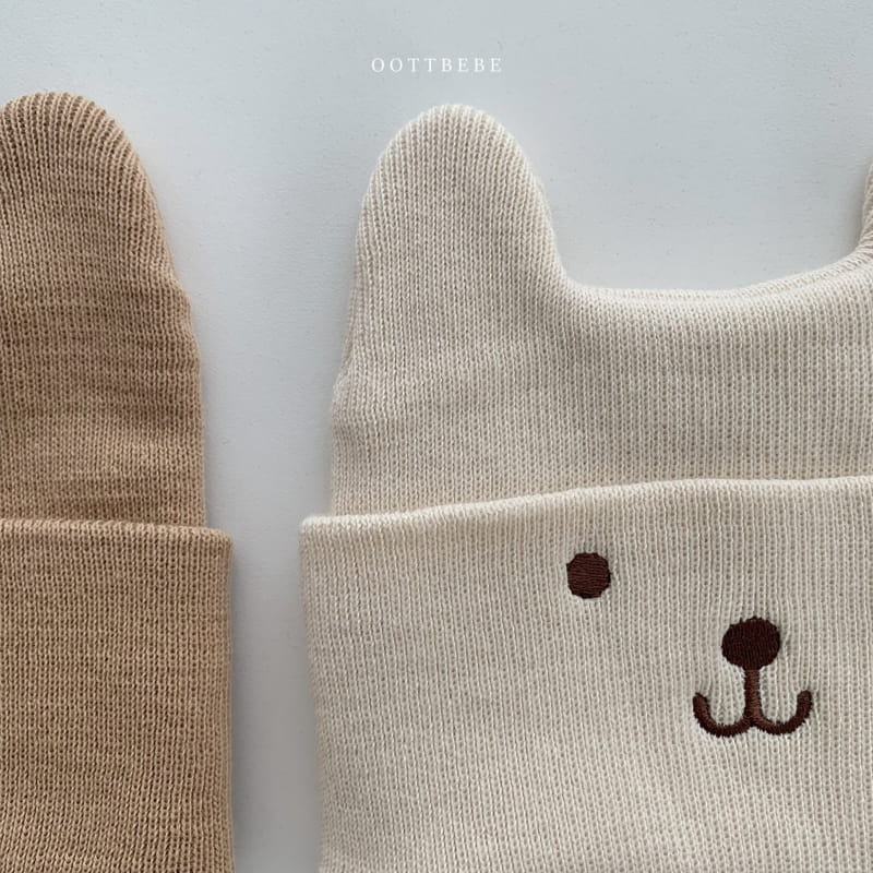 OOTT BEBE - Korean Children Fashion - #Kfashion4kids - Bear Beanie - 12