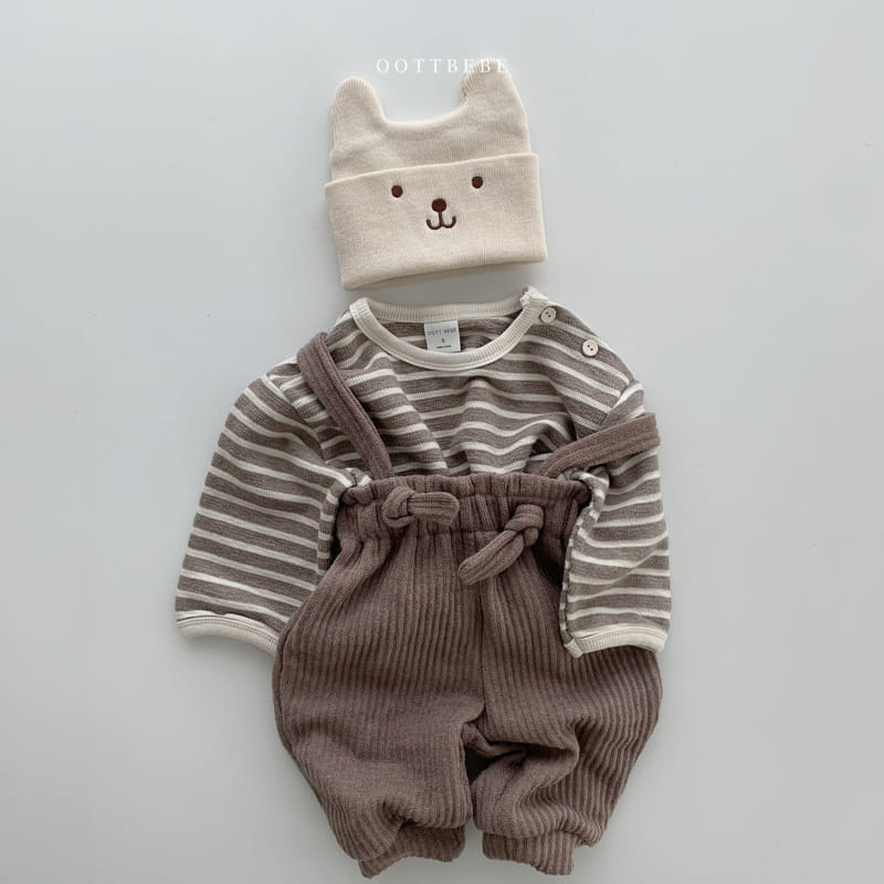 OOTT BEBE - Korean Children Fashion - #Kfashion4kids - Bear Beanie - 6