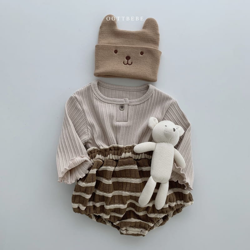 OOTT BEBE - Korean Children Fashion - #Kfashion4kids - Bear Beanie - 7
