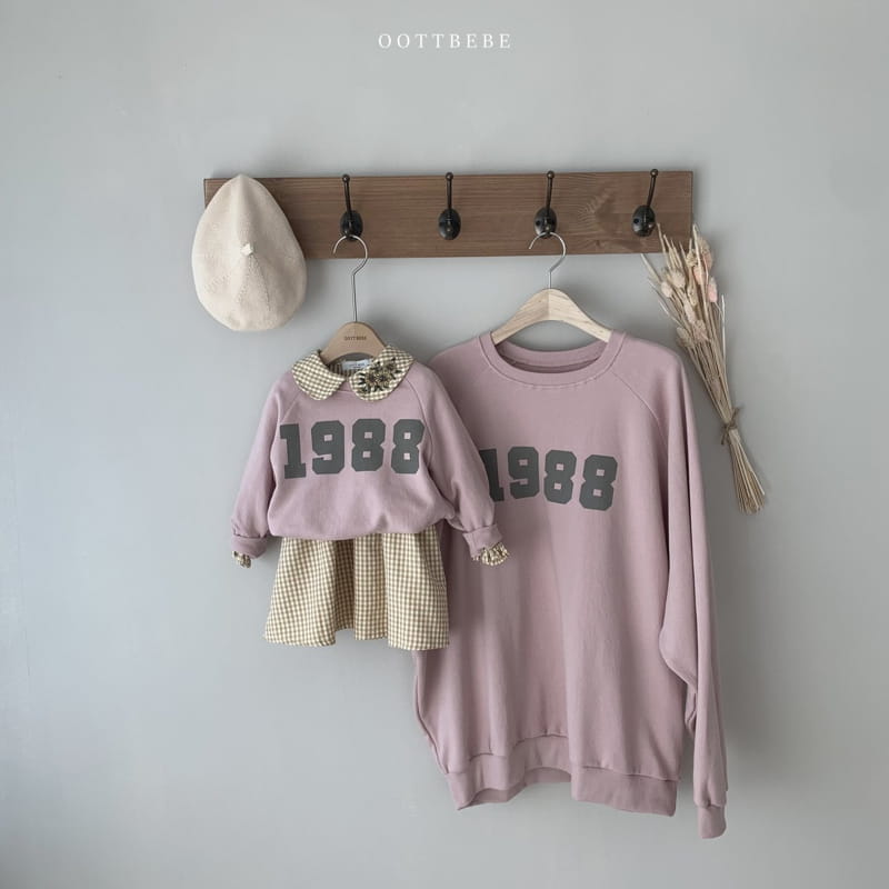 OOTT BEBE - Korean Children Fashion - #Kfashion4kids - 1988 Sweatshirt with Mom - 10